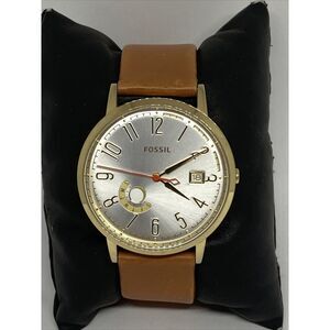 Fossil Boyfriend ES3750 Women's Brown Leather Analog Dial Quartz Watch UC133